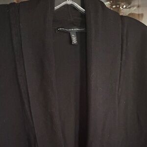 White House Black Market Elegant Black Cardigan
